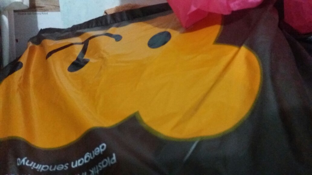 Kantong Plastik Teddy Bear Softhandle Ukuran 30 [ 1pack]