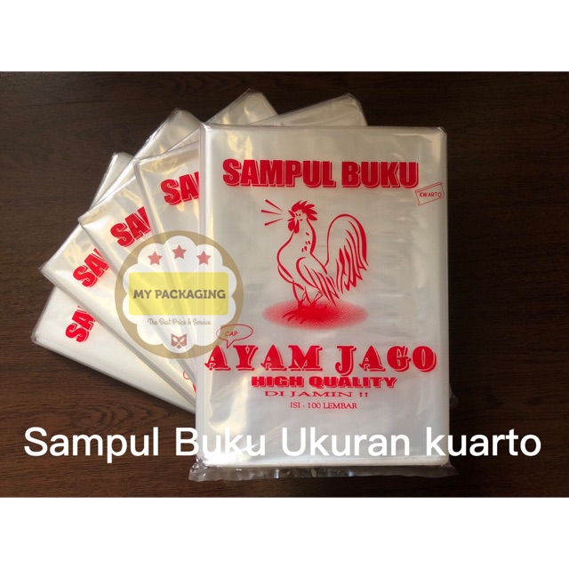

SLM7 Sampul Plastik Kwarto - Boxy / Sampul Buku Ukuran Quarto / Boxi
