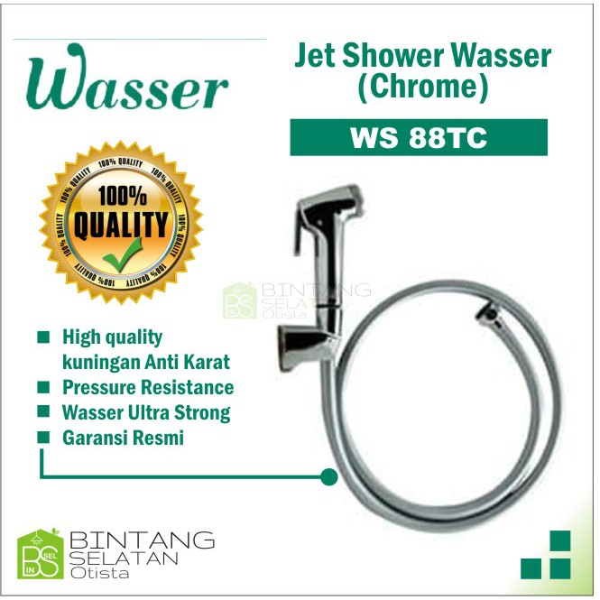 Jet Shower Wasser WS 88TC (Chrome)