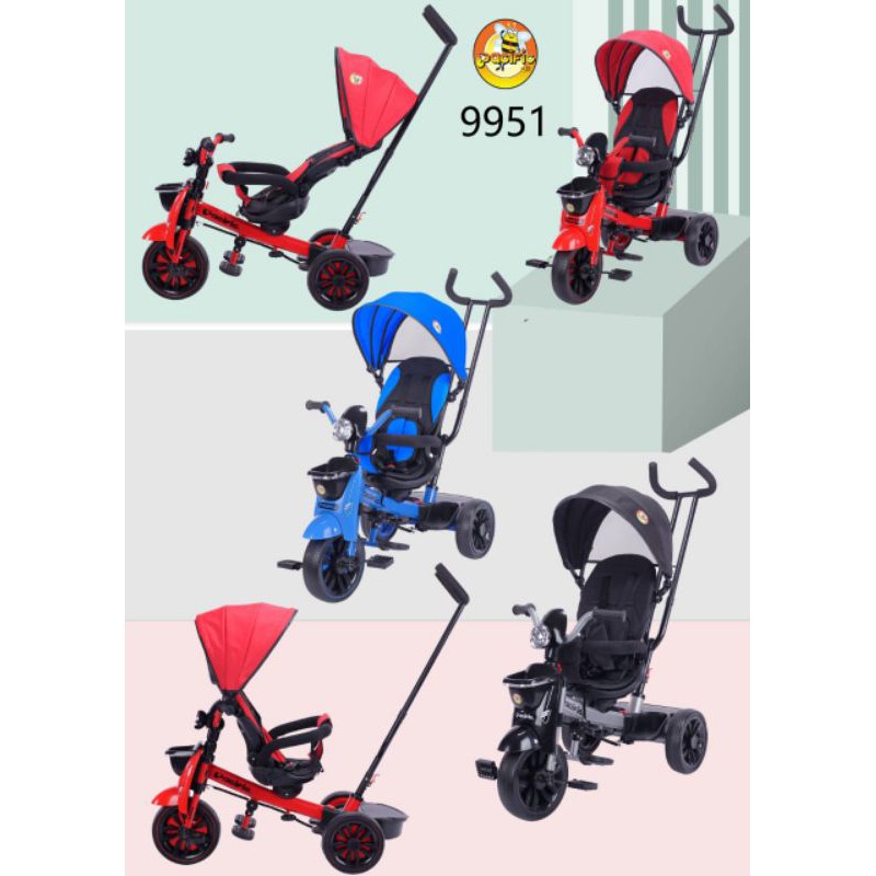 SEPEDA RODA TIGA ANAK PACIFIC 9951 MUSIK