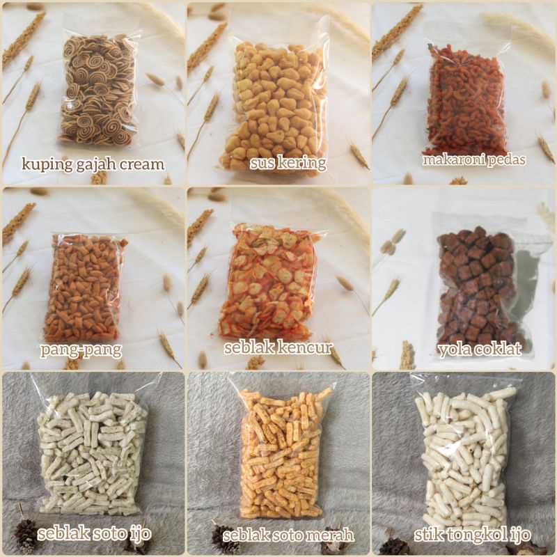 

SNACK 10rb dapat 3 - snack kiloan murah