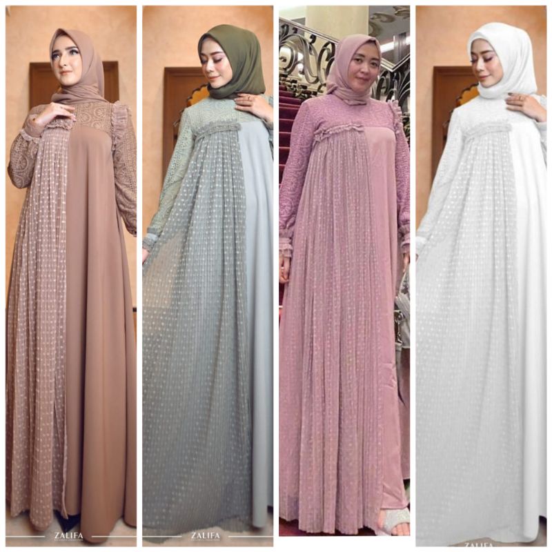 Shaima Rahma Medina Adelia Dress by Zalifa