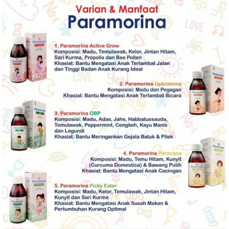 

paramorina,madu anak