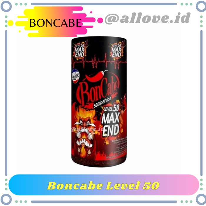 Boncabe Level 50 Max End Sambal Tabur Boncabe