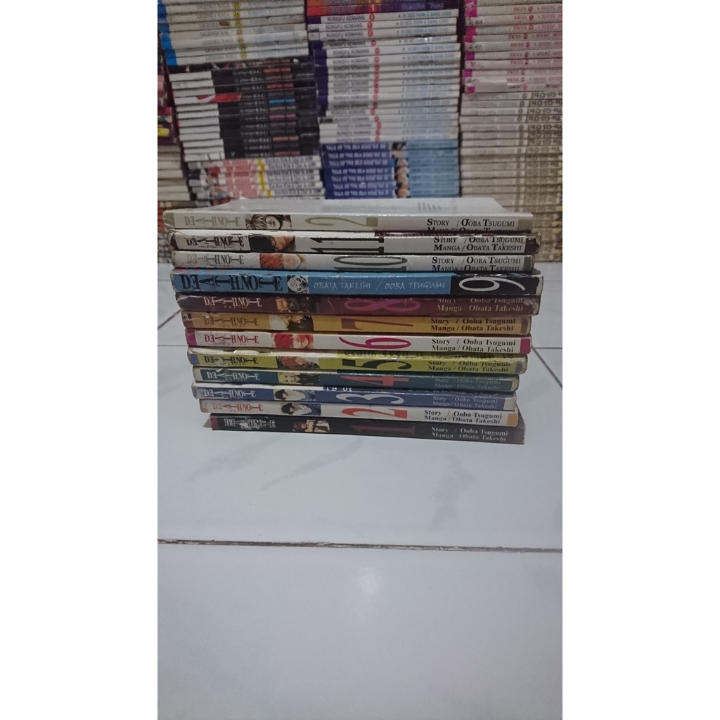 Komik Death Note 1-12 tamat - bukan m&c