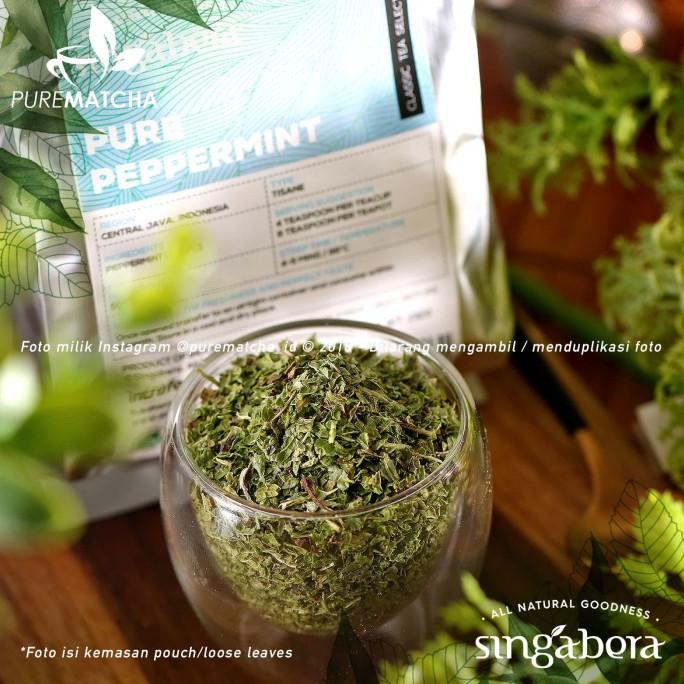 

[COD] Singabera Tea - Pure Peppermint 10gr SAMPLE Mint Teh Tisane Indonesia [COD]