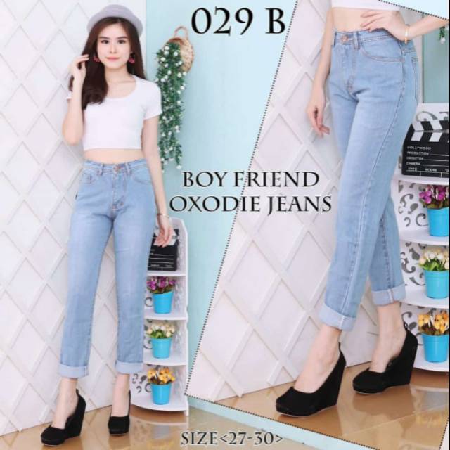 CELANA BOYFRIEND CEWEK SIZE 27 s d 30 tersedia 3warna CELANA BOYFRIEND CEWEK SIZE 27 s d 30 tersedia 3warna