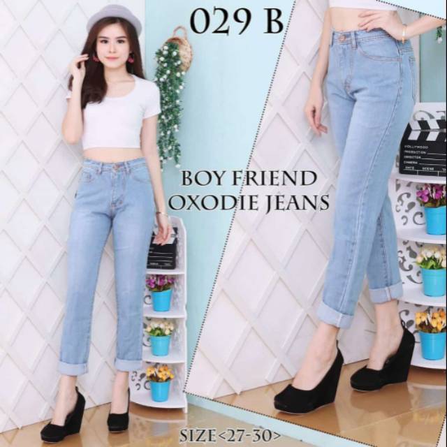  CELANA  BOYFRIEND  CEWEK SIZE  27 s d 30  tersedia 3warna 