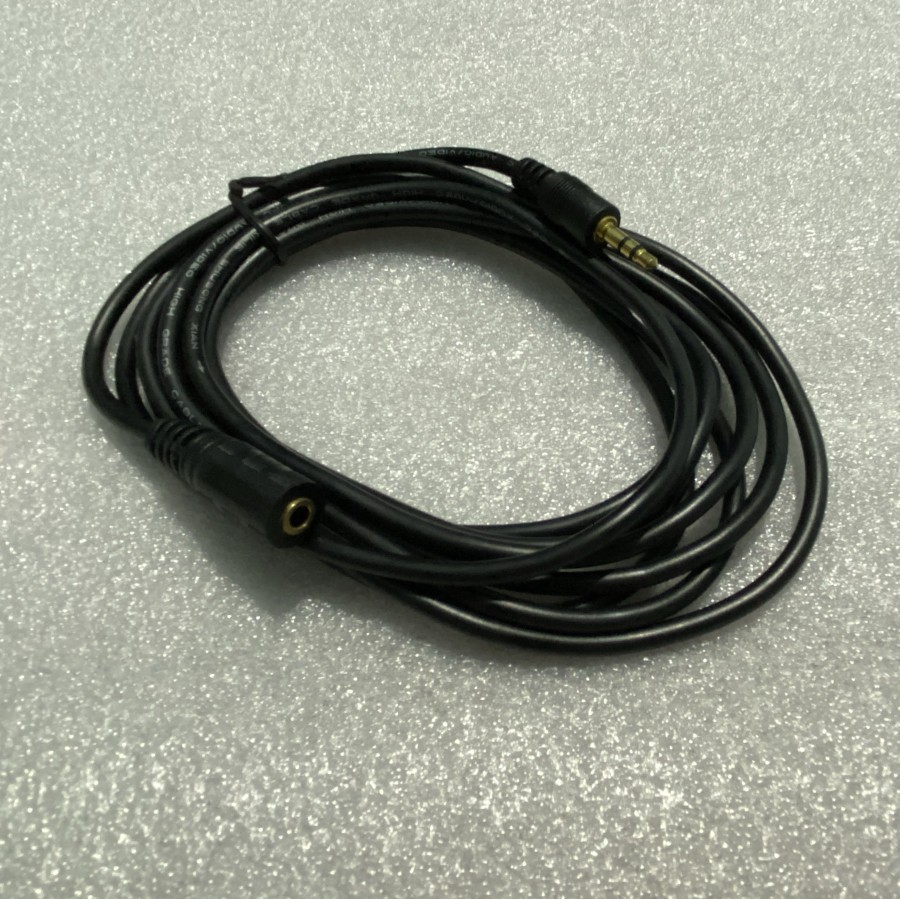 KABEL PERPANJANGAN AUDIO MALE - FEMALE (EXTENTION) 10M (GOLD PLATED)