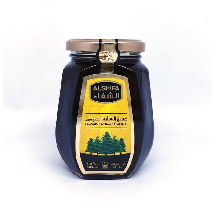 MADU AL SHIFA Alshifa Black Forest Honey madu Hitam Original - 250 gram