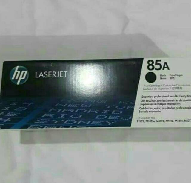 HP LASERJET P1102 85A (CE285A) BLACK ORIGINAL TONER HP