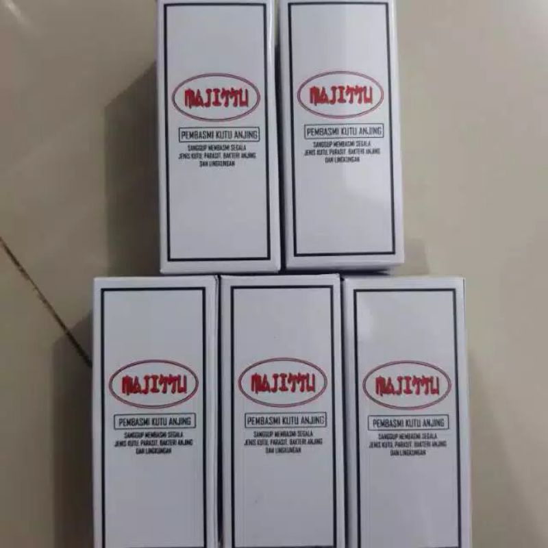 majikku/majiku obat pembasmi kutu anjing