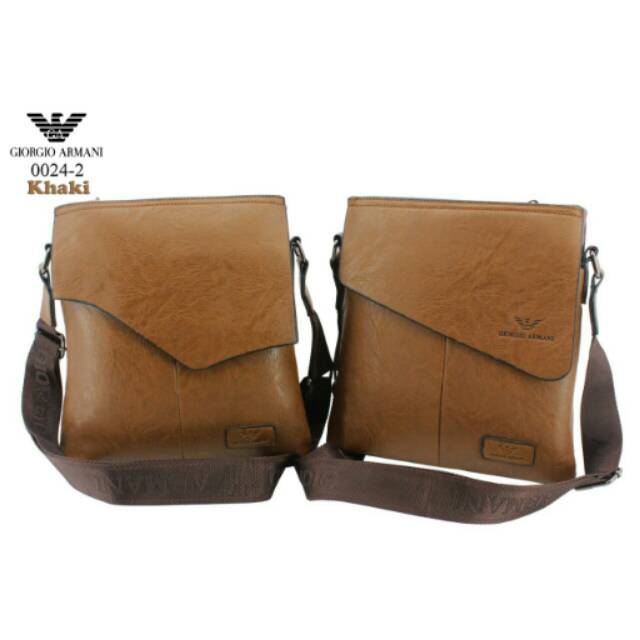 Tas Selempang cowok giorgio armani