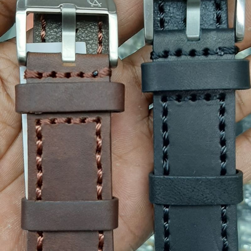 tali kulit jam tangan Alexandre Christie original tali kulit jam ac