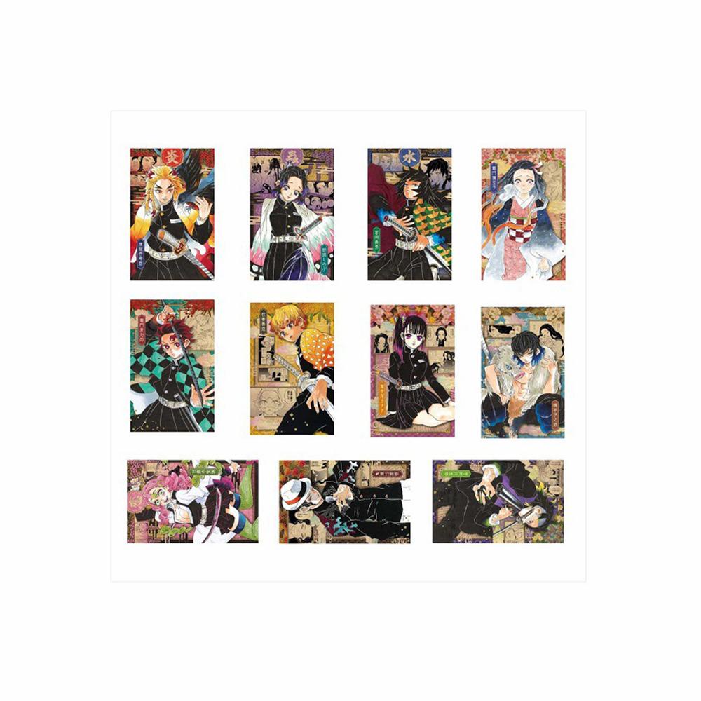 Stiker 3D Motif Kartun Anime Demon Slayer Kimetsu No Yaiba Untuk Dekorasi Laptop / Notebook