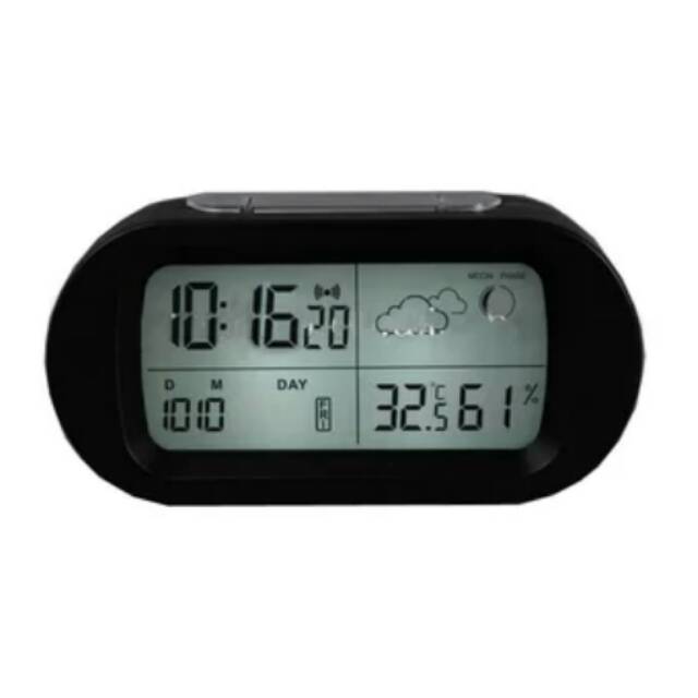 LED Digital Display Clock with Thermometer, Alarm and Calendar