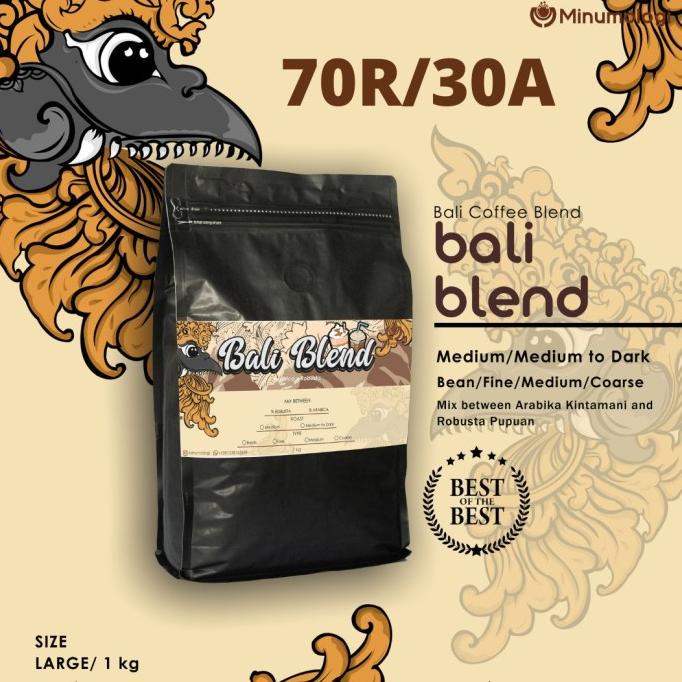 

House blend Kopi Susu Espresso 1 kg Biji Kopi / Roast Bean - 70R / 30A