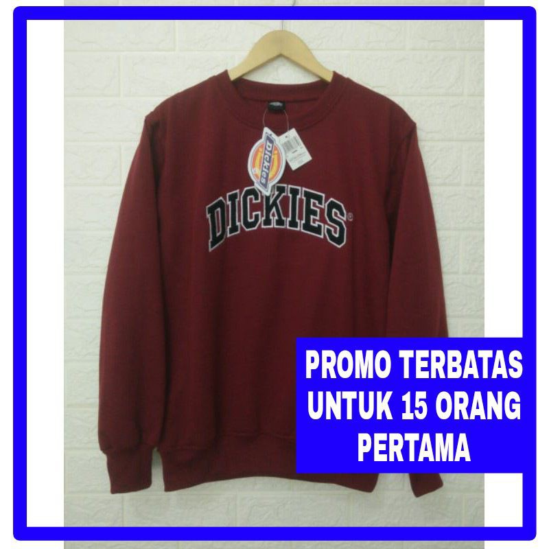 Dickies sweater crewneck dickies Terbaru M L XL Sweatshirt