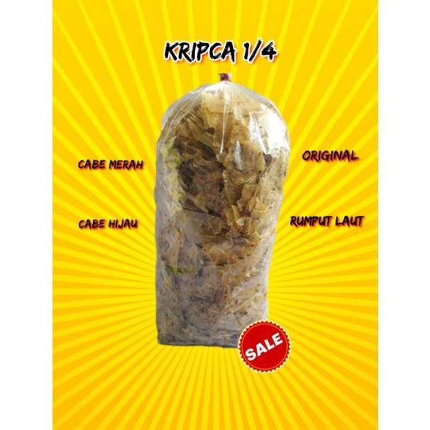 

KRIPCA UKURAN 250 GRAM