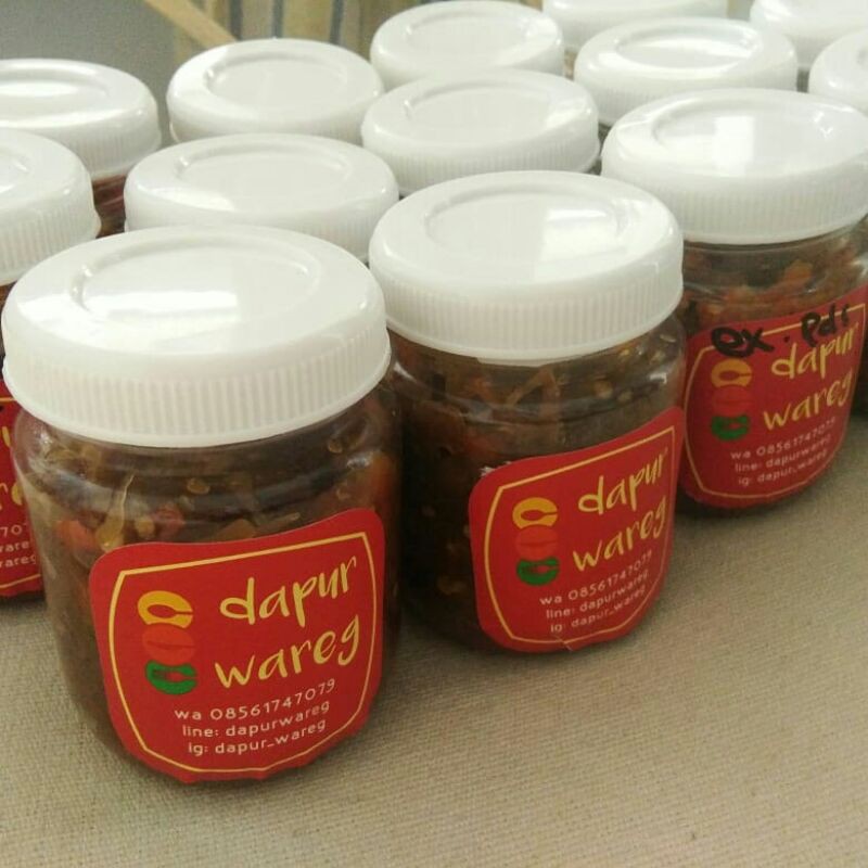 

Sambal bawang toples 100gr/murah/dapur wareg