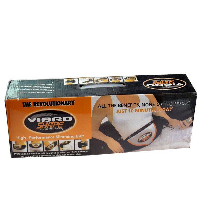 Igia Vibro Shape Professional Slimming Sabuk Getar Pelangsing - MC0138 - Black/Gray