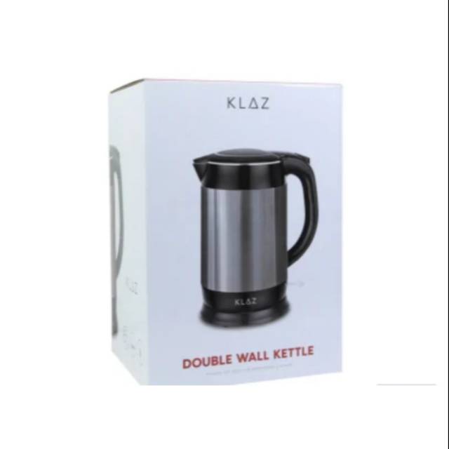 klaz teko listrik water kettle pemanas air listrik