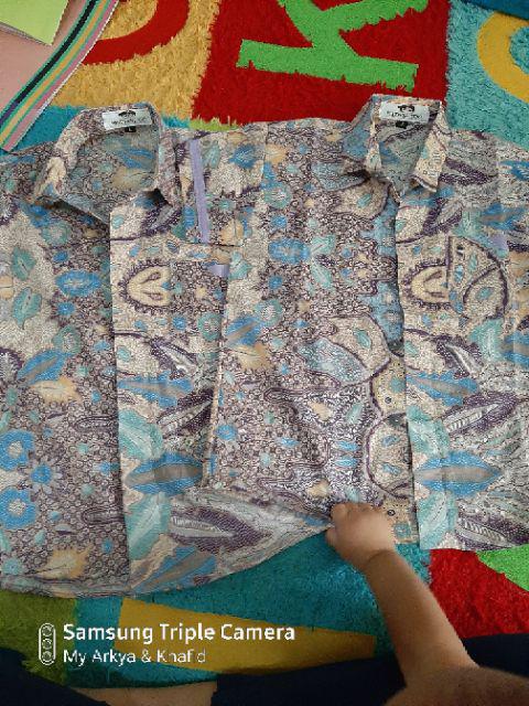 Kiddy And Kiddo & Kiddyandkiddo Marvel Soft Purple Batik Shirt