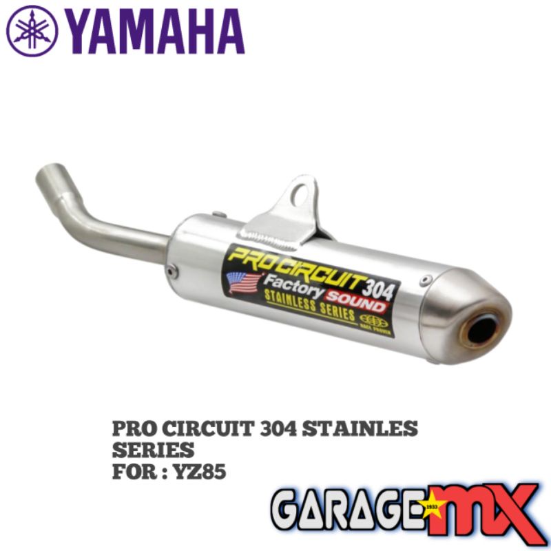 SILINCER KNALPOT PRO CIRCUIT 304 STAINLES YAMAHA YZ85