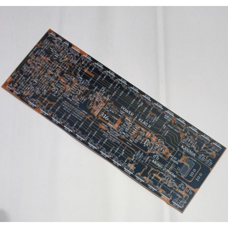 PCB Power Amplifier CLASS H 2200W Mono Type 316