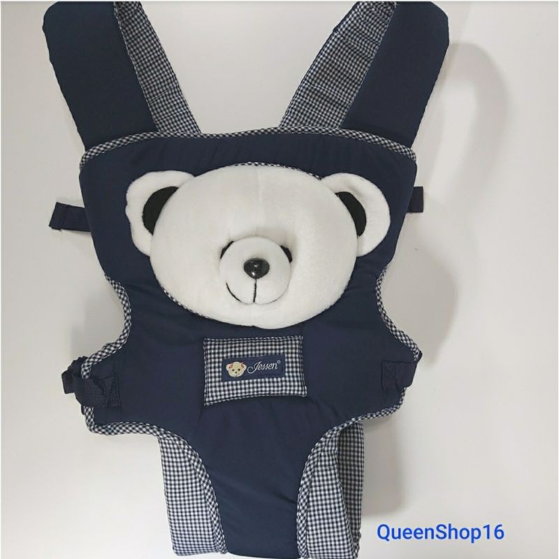 GENDONGAN BAYI DEPAN JESSEN GD08 BONEKA FF-Biru (2)
