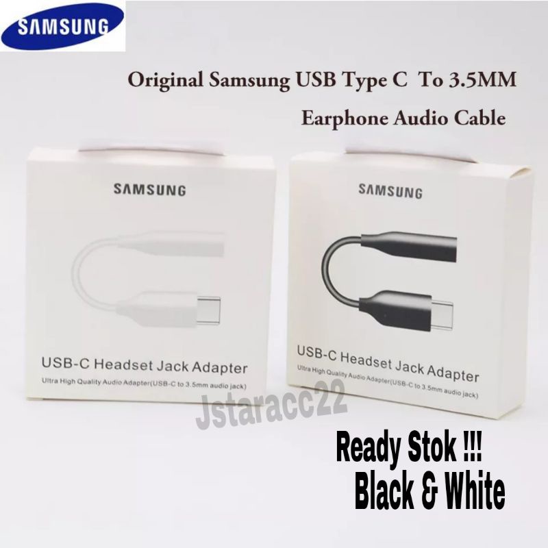 AUDIO CONVENTER ORIGINAL SAMSUNG GALAXY A33 5G USB TYPE C TO JACK 3.5MM SAMBUNGAN HEADSET ORI