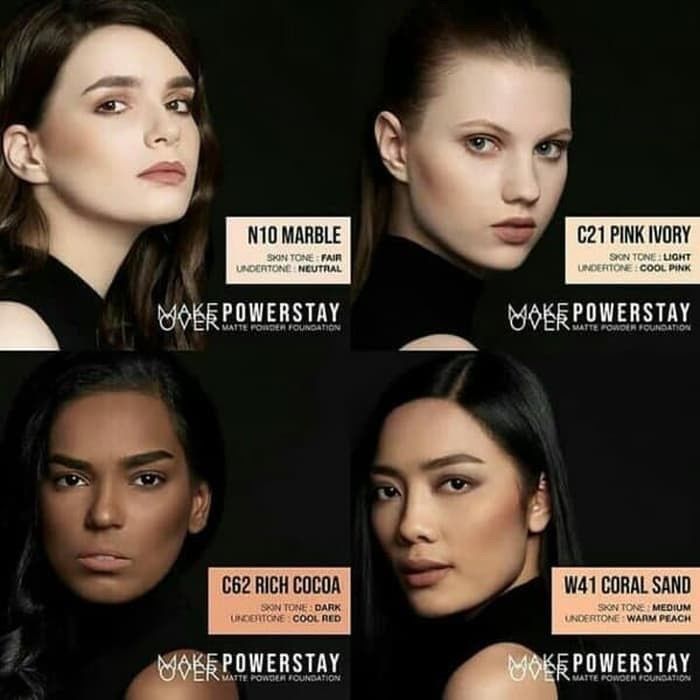 COD Make Over Powerstay Matte Powder BEDAK Foundation Makeover POWER STAY - N40 SAND