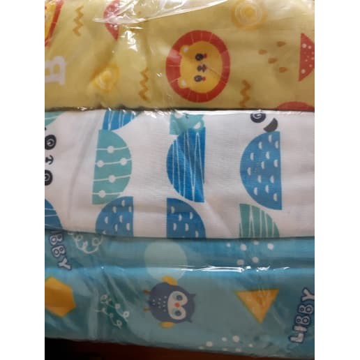 DISKON Libby Kain Bedong Bayi 3Pcs - Kain Bedong Bayi Termurah