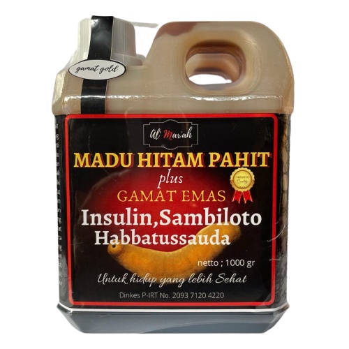 Madu Hitam Pahit plus Gamat emas 1 kg