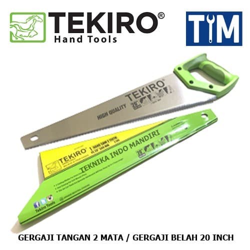 (Tekiro) Gergaji Kayu 2 Mata 20"