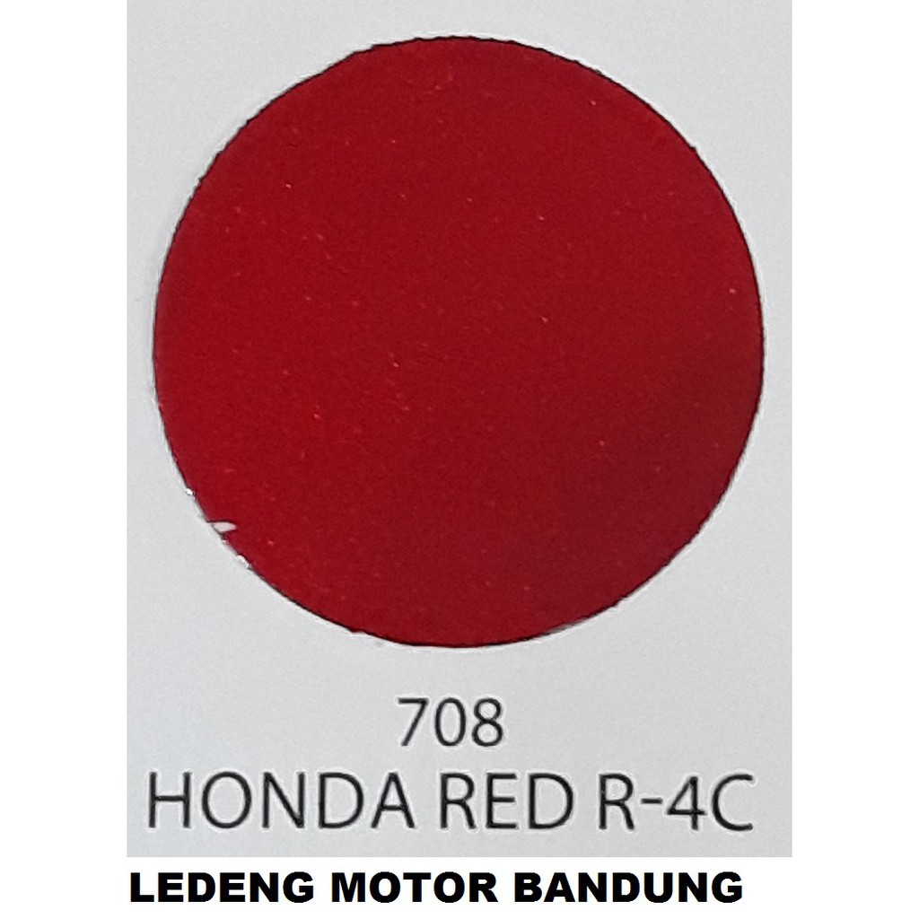 Sapporo 708 Honda Red R-4C Cat Semprot Aerosol Paint Merah Candy