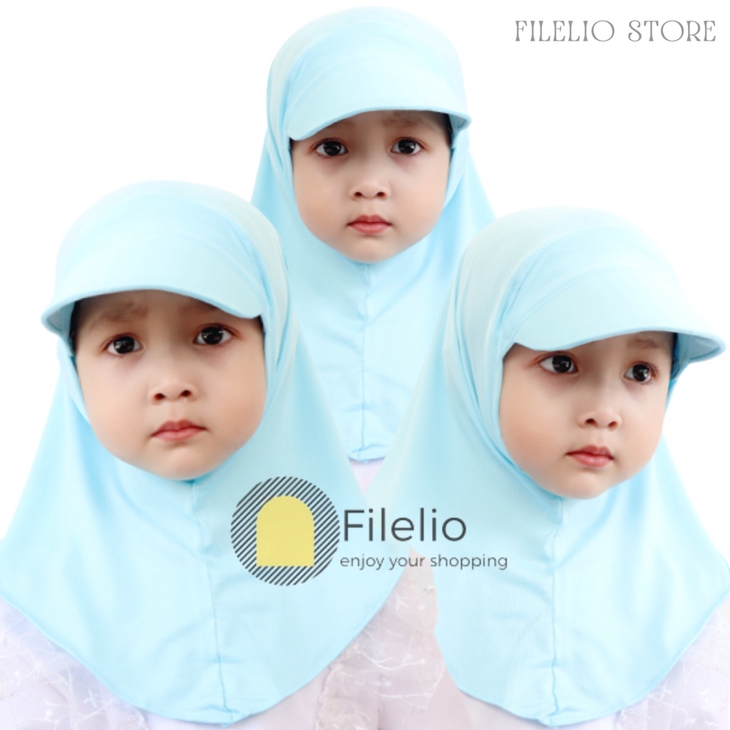 TERMURAH Hijab Anak Murah Topi Sporty Baby Jilbab Anak Lucu Umur 0-3 Tahun Krudung Anak Perempuan