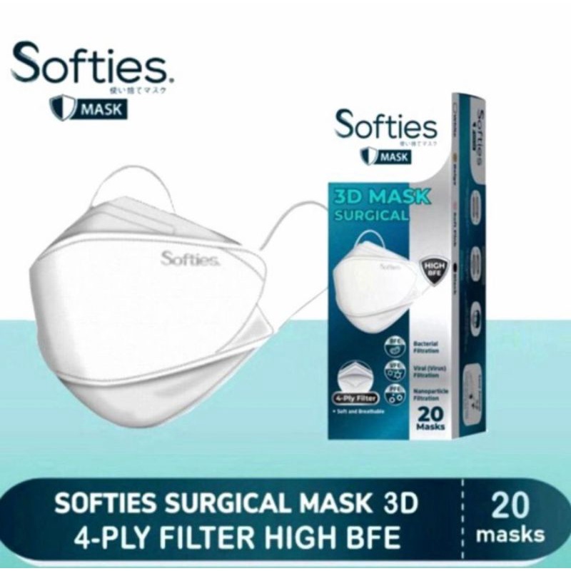 Masker softies 3D surgical