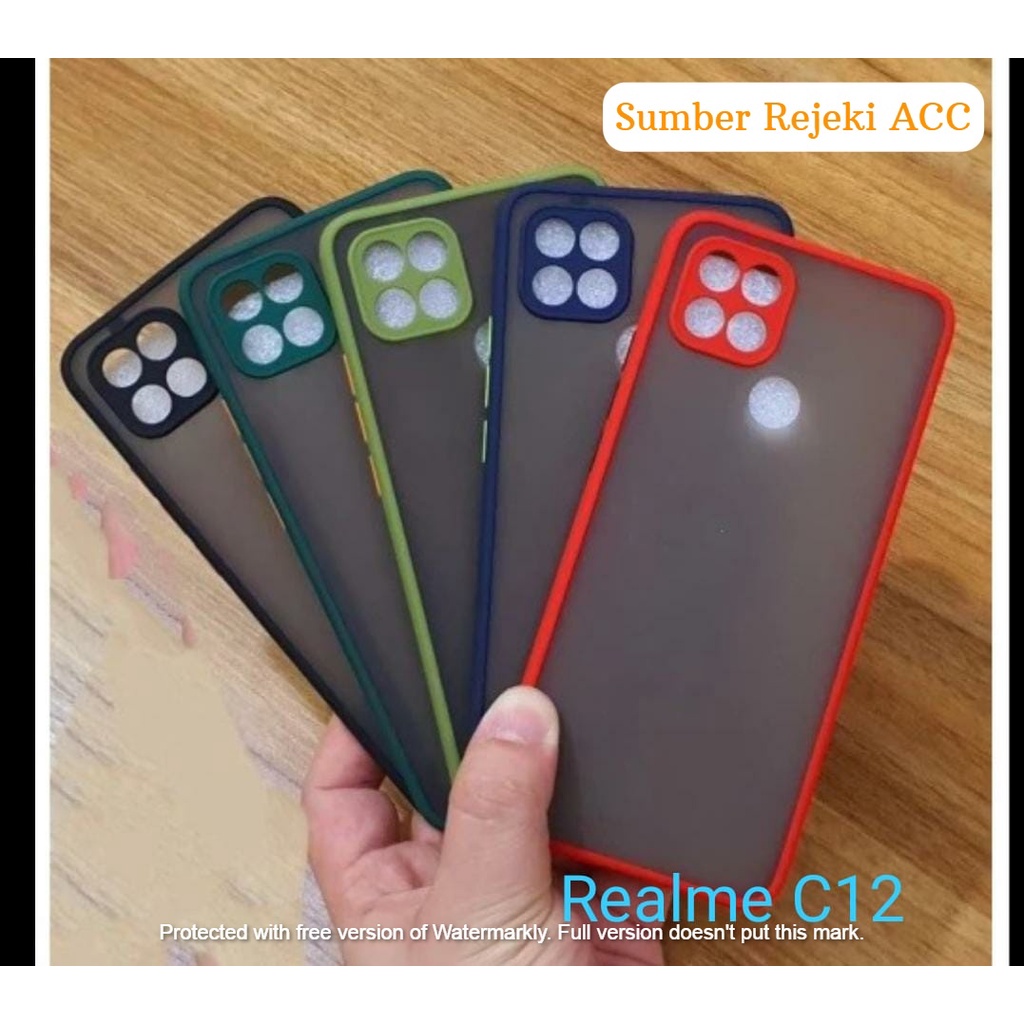 My Choice Case Aero Realme C12 Plus Pelindung Camera