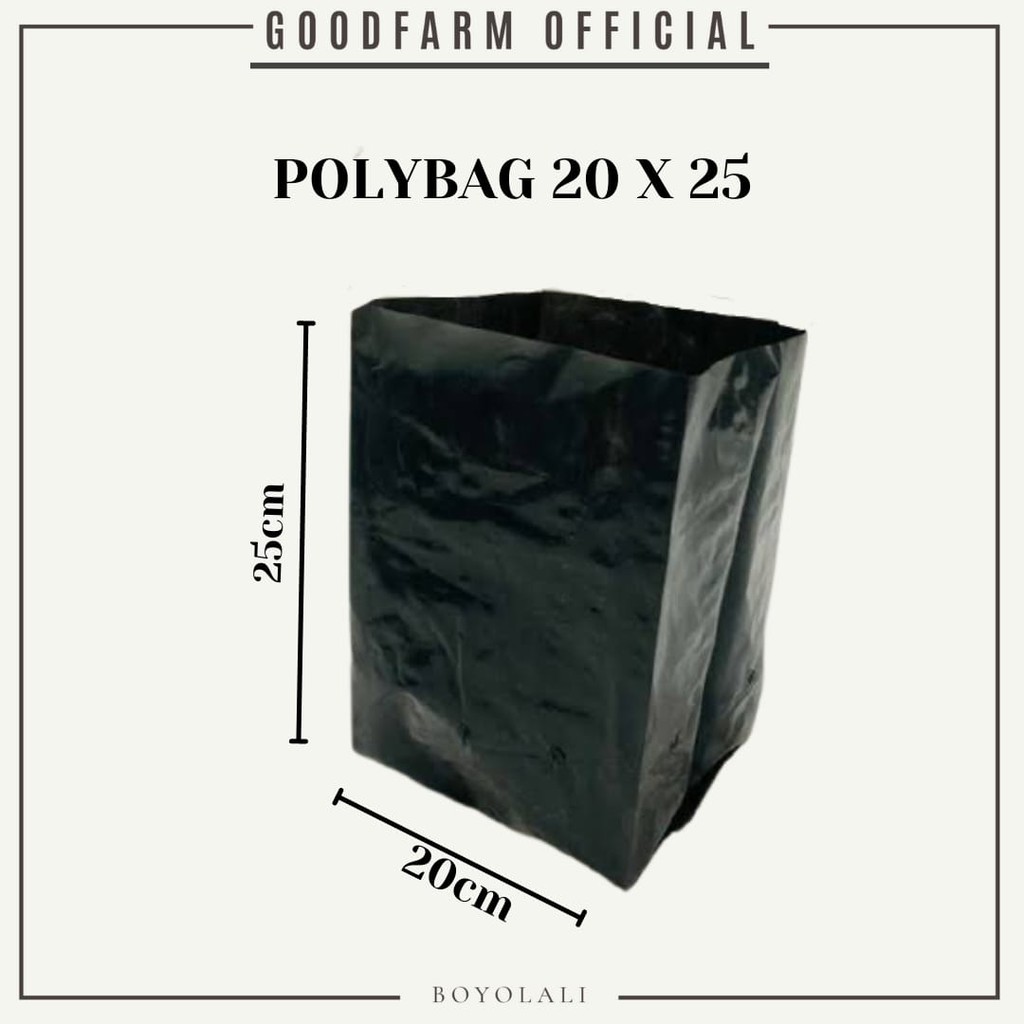 POLYBAG 20X25 POLYBAG ISI 10PCS MURAH / POLYBAG GROSIR / POLYBAG SAYURAN