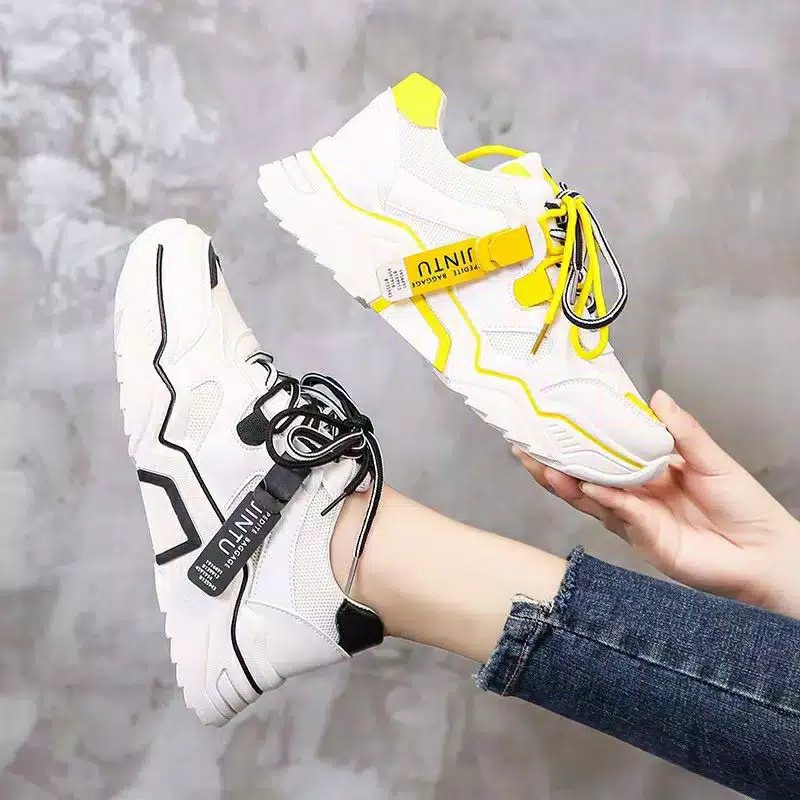 SNEAKERS FASHION WANITA KOREA JINTU 01