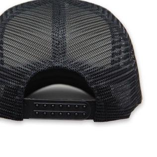 Snapback Topi Trucker Dewasa Hitam Logo Spiderman Merah