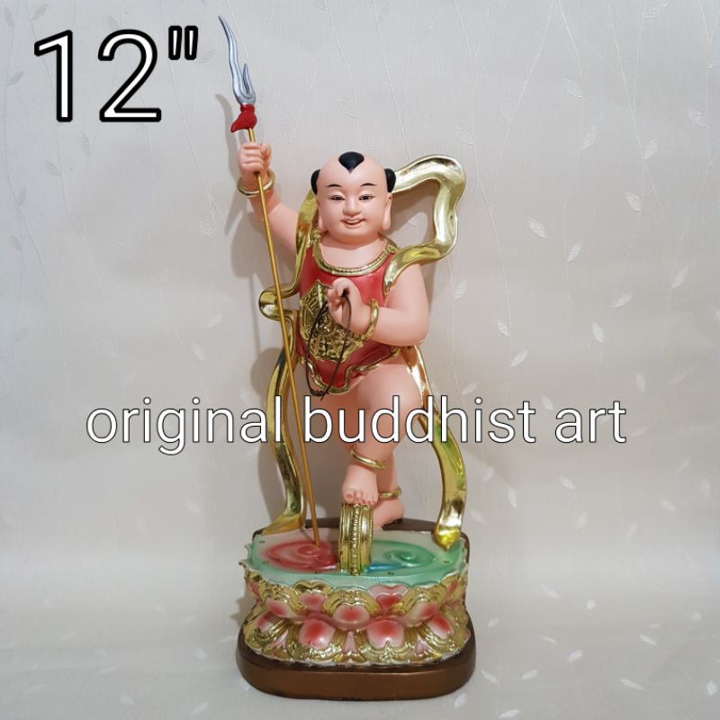 patung dewa naca/nazha/locia 12 inch