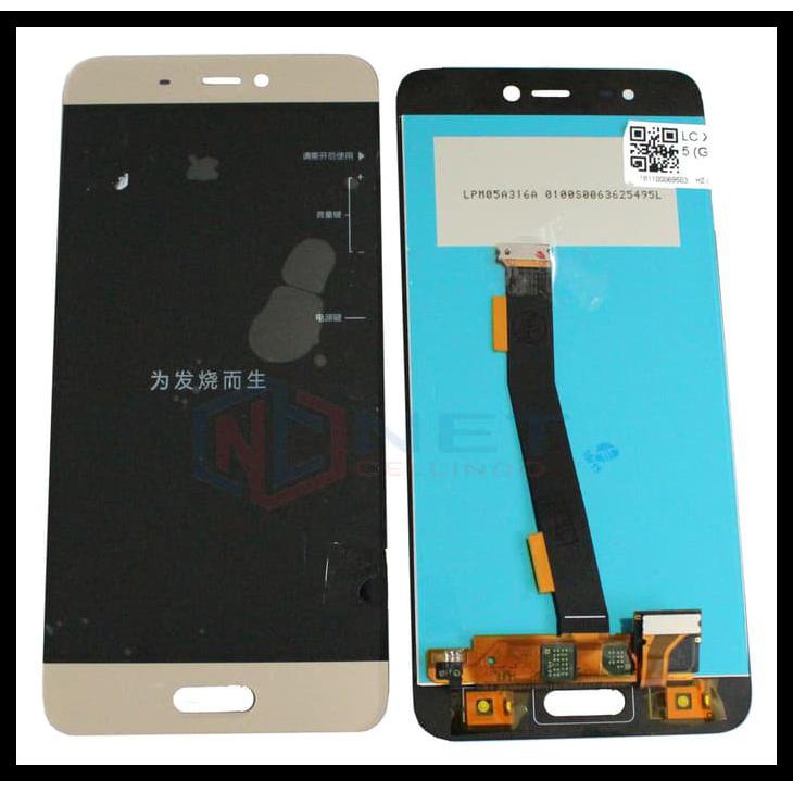 Lcd Xiaomi Mi 5 / Mi5 + Touchscreen - Emas