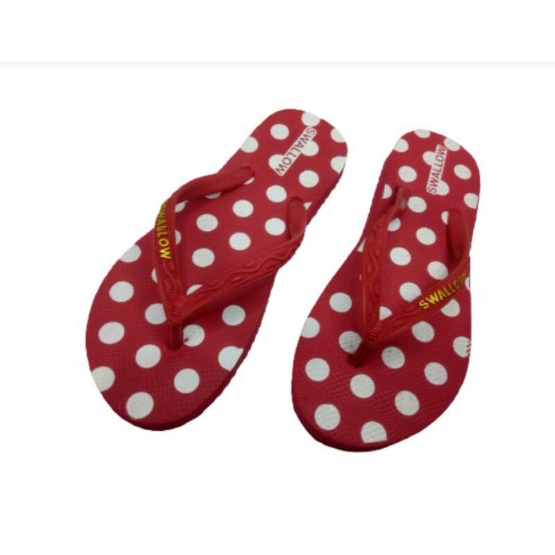 sandal swallow polkadot sandal wanita sandal claasic