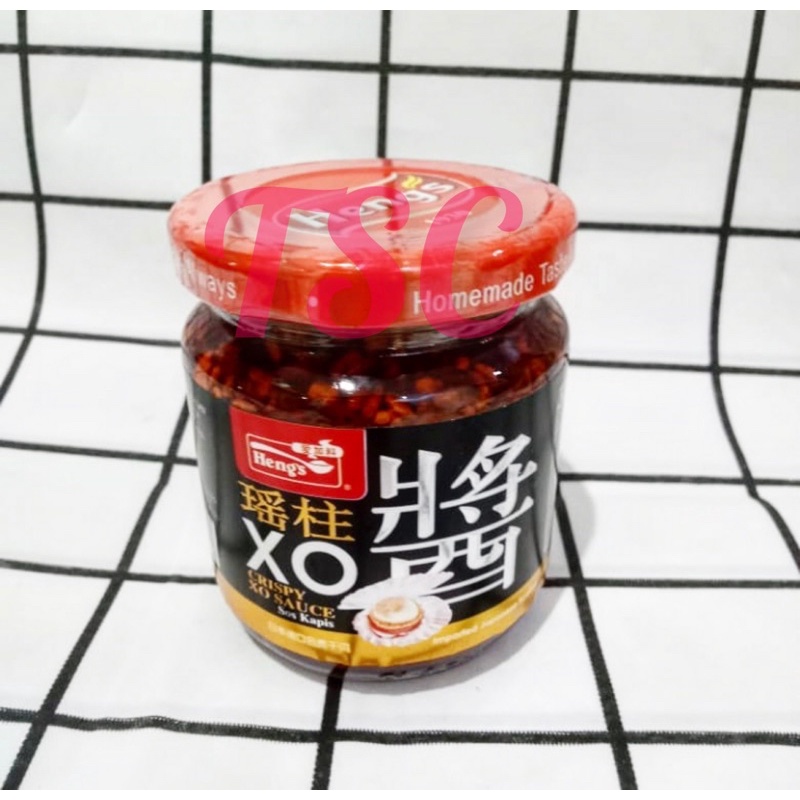 

HENG'S Crispy XO Sauce Heng's 180gr Sambal XO Saus XO HENGs Crispy XO Sauce Hengs XO