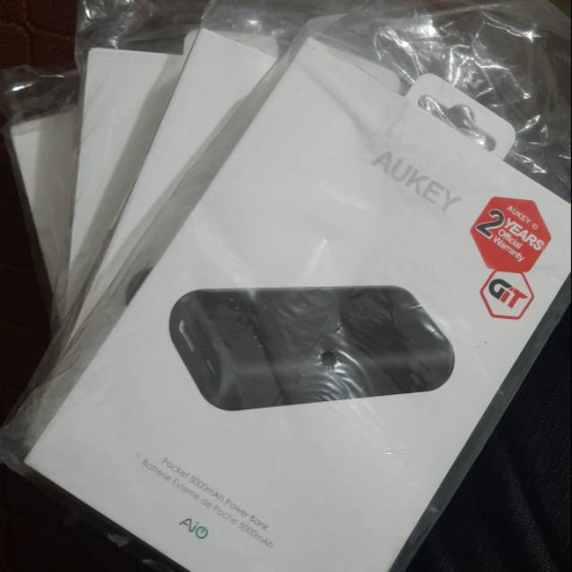 Powerbank AUKEY 5000mAh REAL CAPACITY