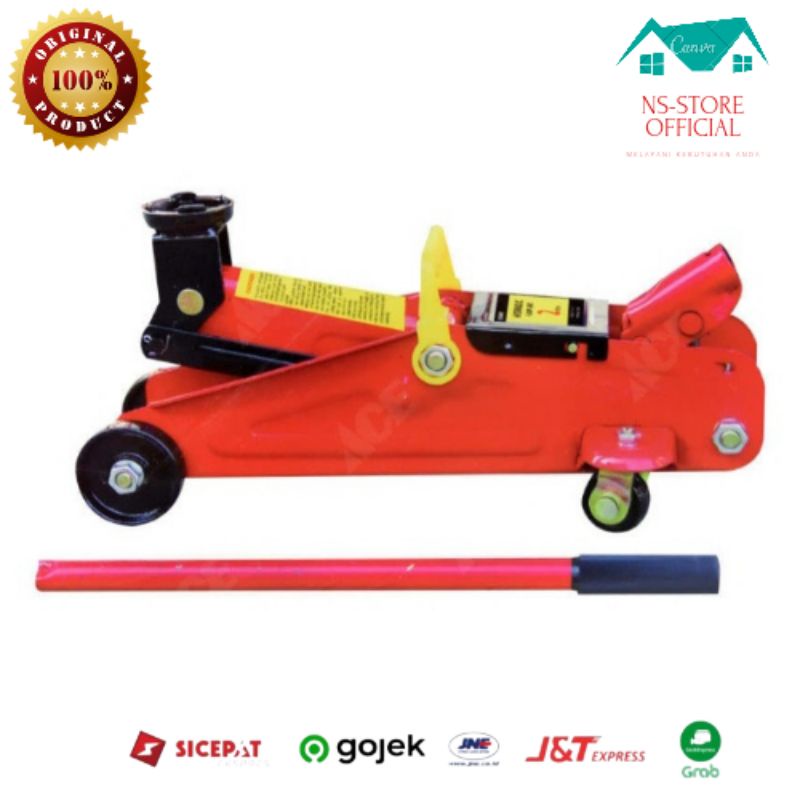 Krisbow dongkrak buaya 2 ton