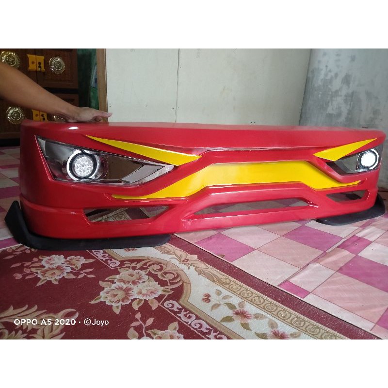 bemper sigra fiber untuk truk engkel dobel