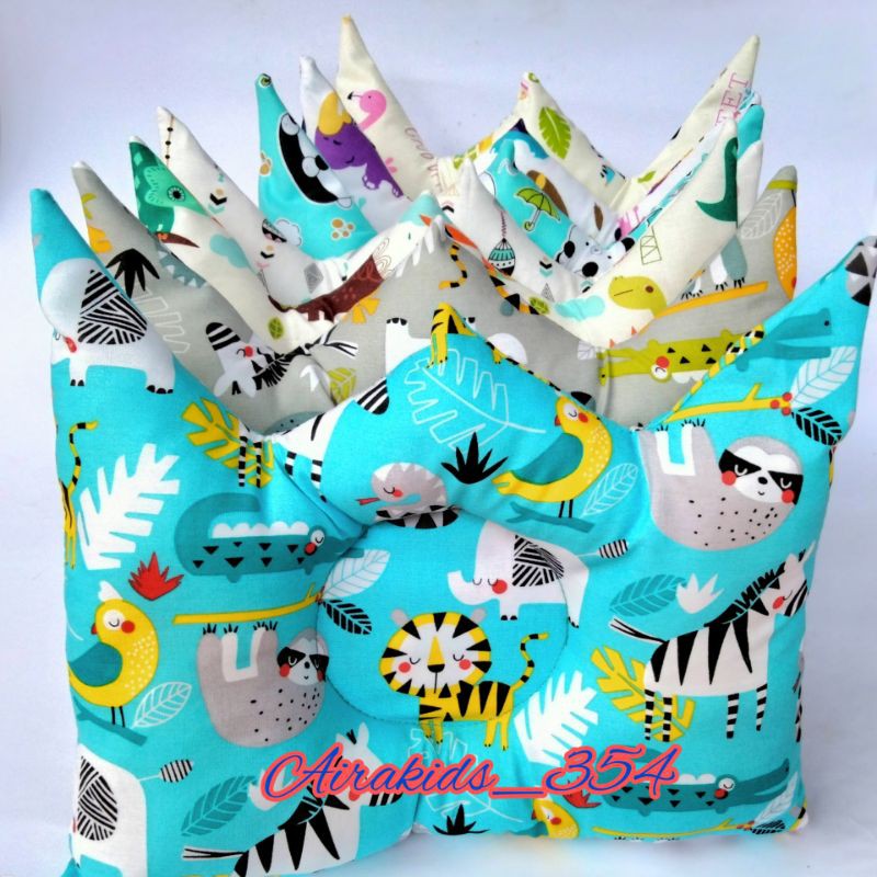 Bantal Peyang Bayi / Bantal Mahkota / Bantal Crown / Bantal bayi bantal anti peyang bayi. bantal pey